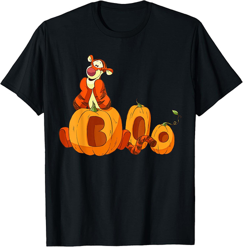 Disney - Halloween Tigger Boo Pumpkins T-Shirt