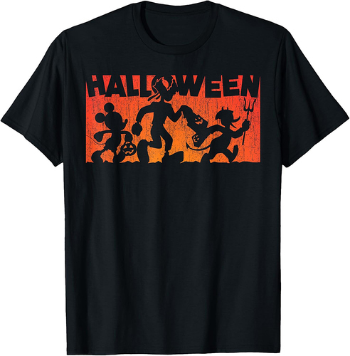 Disney - Mickey Mouse and Friends Halloween Walk T-Shirt