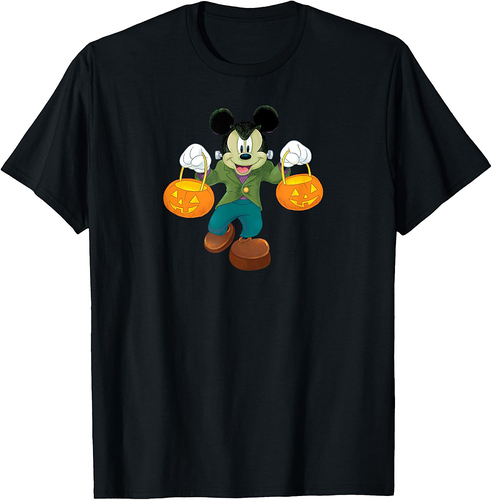 Disney Halloween Mickey Mouse Frankenstein T-Shirt