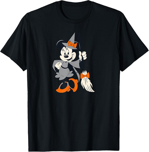 Disney Halloween Minnie Happy Witch T-Shirt