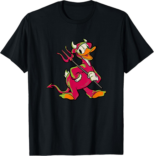 Disney Mickey And Friends Halloween Donald Devil Costume T-Shirt
