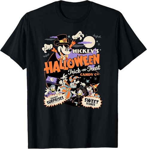 Disney Mickey’s Halloween Trick or Treat Candy Co. T-Shirt