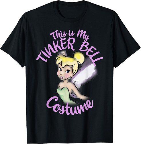 Disney Peter Pan This Is My Tinker Bell Costume Halloween T-Shirt