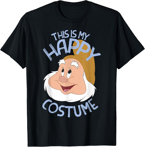 Disney Snow White This Is My Happy Costume Halloween T-Shirt