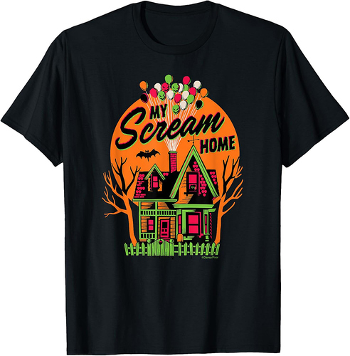 Disney and Pixar’s Up My SCREAM Home Halloween T-Shirt