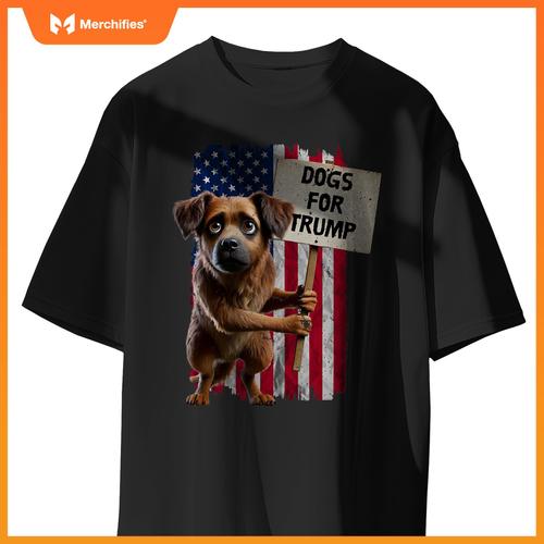 Dogs For Trump Pet Springfield They Eating Dogs And Cats T-Shirt