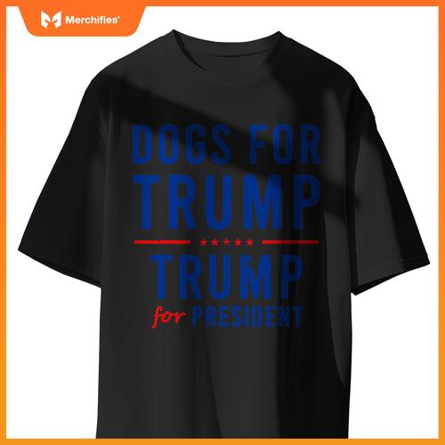 Dogs For Trump USA Election Presidential Debate T-Shirt