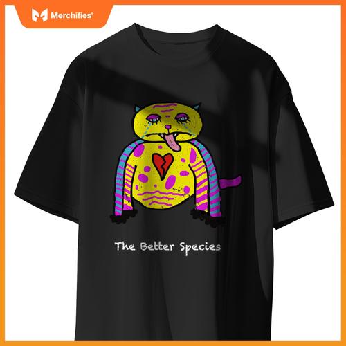 Dogs, Pitbulls, Bulldogs, Colorful, Creative, Original Art T-Shirt