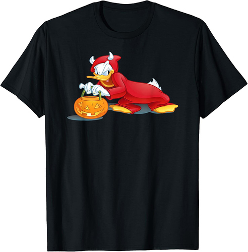 Donald Duck - Halloween Donald Duck Devil T-Shirt