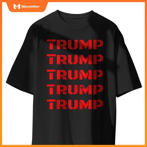 Donald Trump 2024 Take America Back American Flag Patriotic T-Shirt