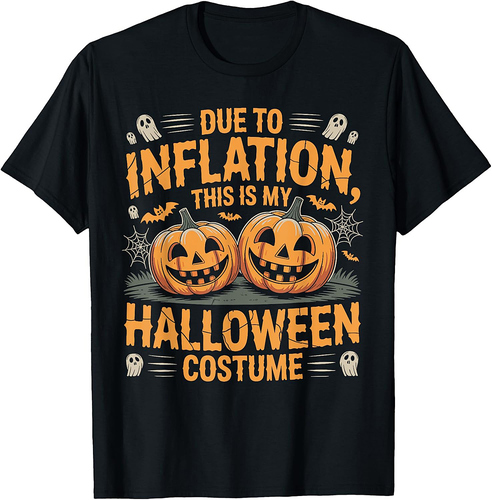 Due to Inflation this is my Halloween Costume Funny T-Shirt