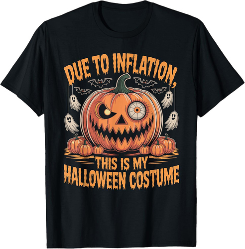 Due to Inflation this is my Halloween Costume Funny T-Shirt