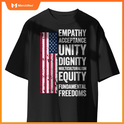 Empathy Acceptance Unity Dignity Multiculturalism Equity