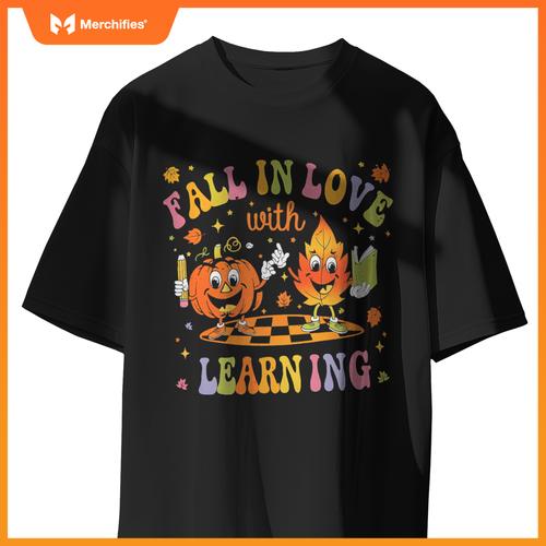 Falling In Love With Learning Autumn Fall Season Teacher