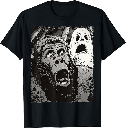 Funny Bigfoot Sasquatch Halloween T-Shirt
