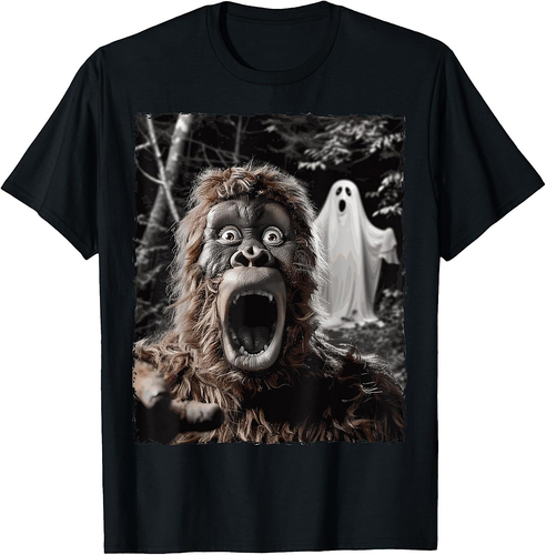 Funny Bigfoot Sasquatch Halloween T-Shirt