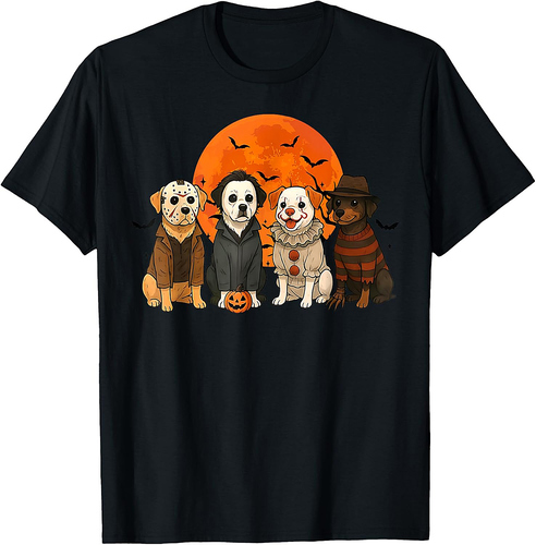 Funny Dog Halloween Costume Dog Women Men T-Shirt