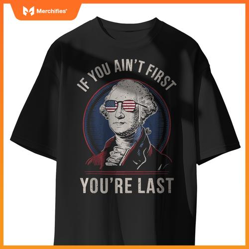Funny George Washington Quote Retro Patriotic Humor T-Shirt