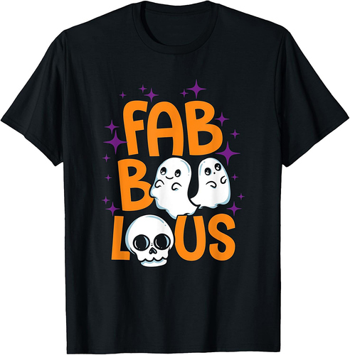Funny Gift Halloween Horror Costume Skull Creepy T-Shirt
