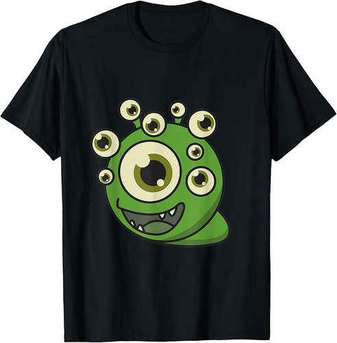 Funny Monster Halloween Outfit Cute Monster Costume T-Shirt