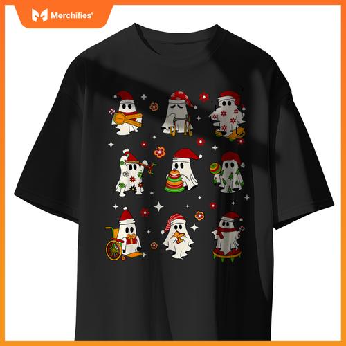 Funny SLP Ghost Christmas Speech Therapy Sped Teacher
