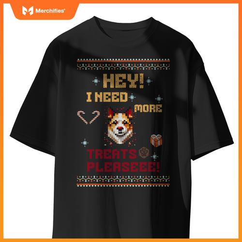 Funny Ugly Christmas Sweater Women Men - Dog Lover Sweater T-Shirt