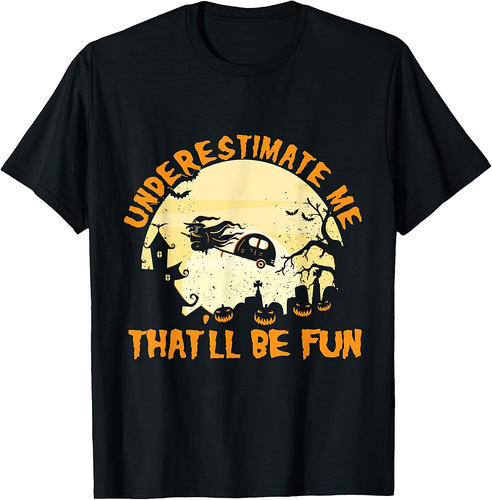 Funny Witch Gift Idea Witchcraft Spooky Halloween T-Shirt