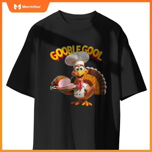 Gobblegool Turkey Chef Funny Thanksgiving T-Shirt