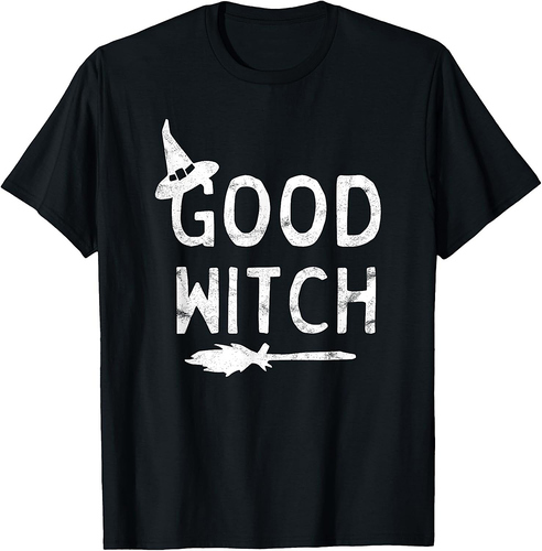 Good Witch Halloween Graphic October T-Shirt