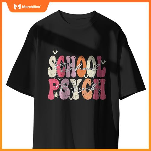 Groovy School Psych Halloween Teacher School Psychologist