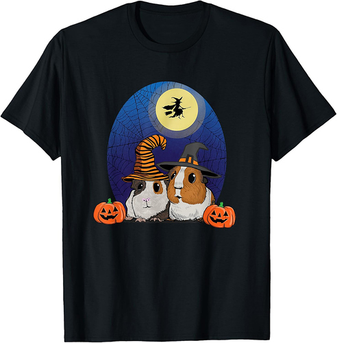 Guinea Pigs Halloween Funny Cute T Shirt
