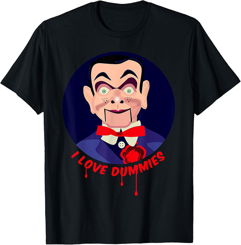 Halloween Costume Creepy Ventriloquist Doll Dummy T-Shirt