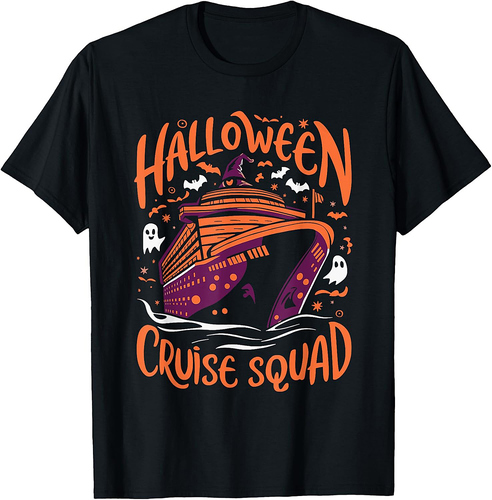 Halloween Cruise Squad Vacation T-Shirt