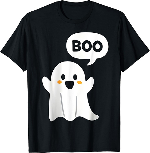 Halloween Flying Ghost Boo Costume Kids Toddler Adult T-Shirt