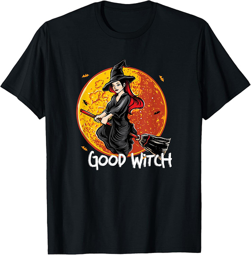 Halloween Good Witch Moon October 31 T-Shirt