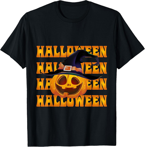 Halloween Pumpkin for Men and Women Funny Halloween 2023 T-Shirt