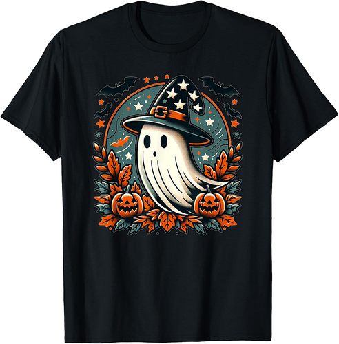 Halloween Spooky Ghost for Spooky Season Costume T-Shirt