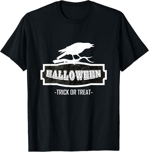 Halloween Trick or Treat - Raven - Party Halloween T-Shirt