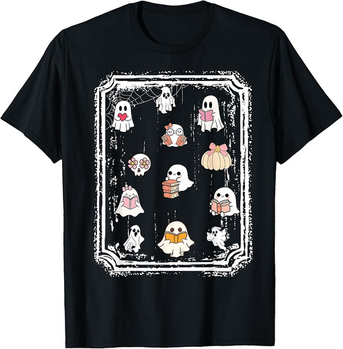 Halloween vintage postage stamp T-Shirt