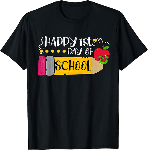 Happy First Day Of School Celebration Back To School Kids T-Shirt