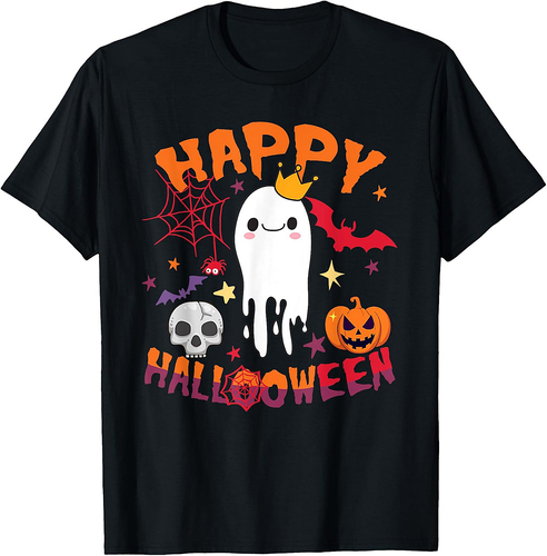 Happy Halloween Cute Ghost T-Shirt