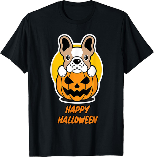 Happy Halloween for Dog Lover - Dog Pumpkin Halloween T-Shirt