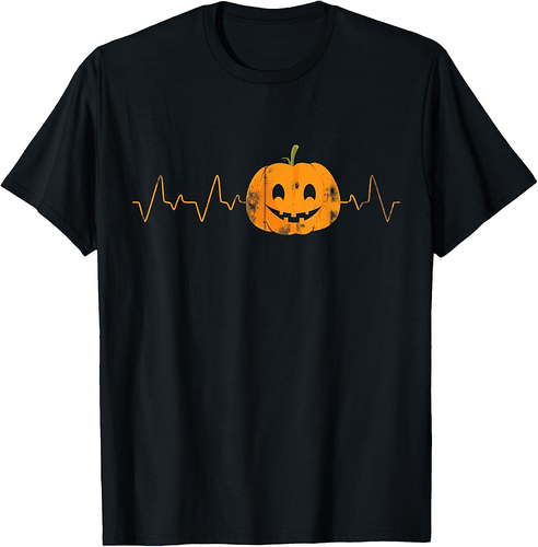 Heartbeat Halloween T-Shirt