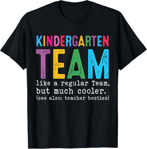 Hello Kindergarten Team Back to School Teacher Student Kids T-Shirt