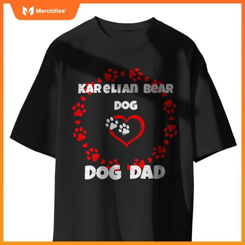 I Love My Karelian Bear Dog Dog Dogs Breed T-Shirt