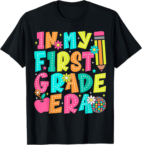 In My First Grade Teacher Student 1st Grade Back To School T-Shirt