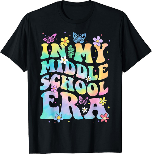 In My Middle School Era Back To School Outfits For Teacher T-Shirt
