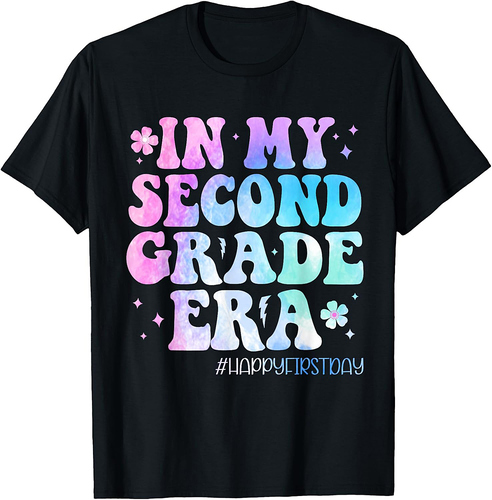 In My Second Grade Era Back to School 2nd Grade Teacher Kids T-Shirt
