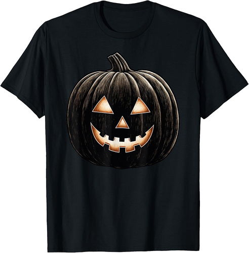 Jack-o-Lantern Retro Candlelight – Easy Halloween Costume T-Shirt