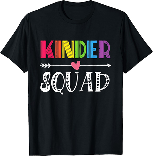 Kindergarten Squad Kindergarten Student Back To School T-Shirt